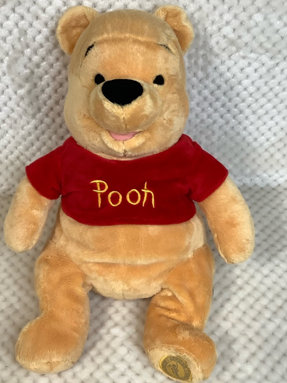 Disney Store Plush Winnie the Pooh Stuffed Animal Bear Toy